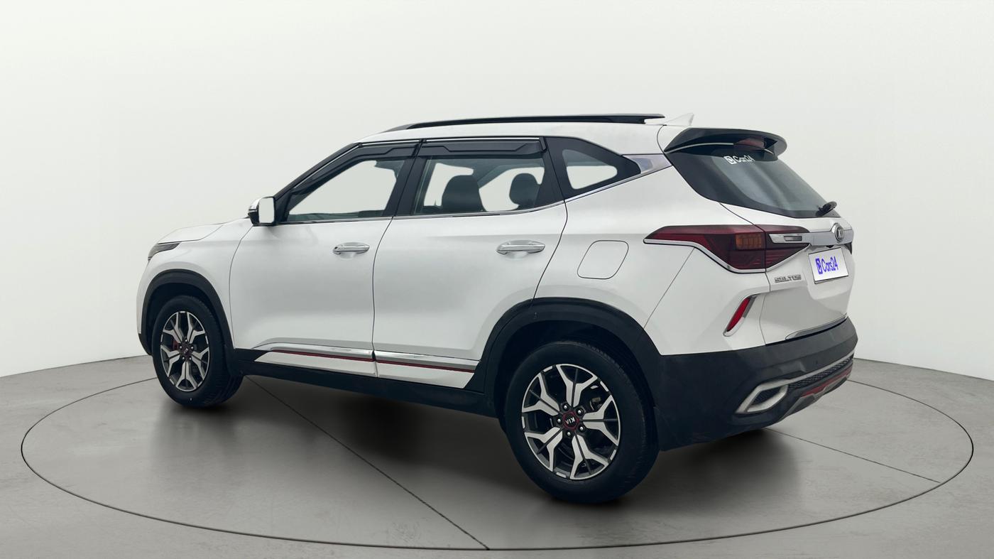 2021 KIA SELTOS GTX PLUS AT 1.5 DIESEL, Diesel, Automatic, 95,162 km, Left Back Diagonal