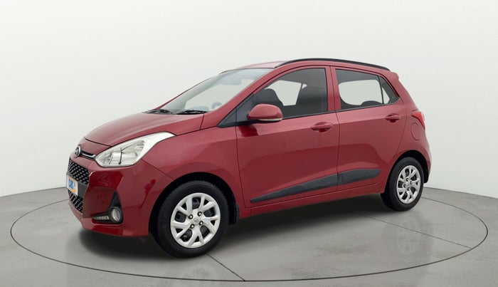 2017 Hyundai Grand i10 SPORTZ (O) 1.2 KAPPA VTVT, Petrol, Manual, 78,430 km, Left Front Diagonal