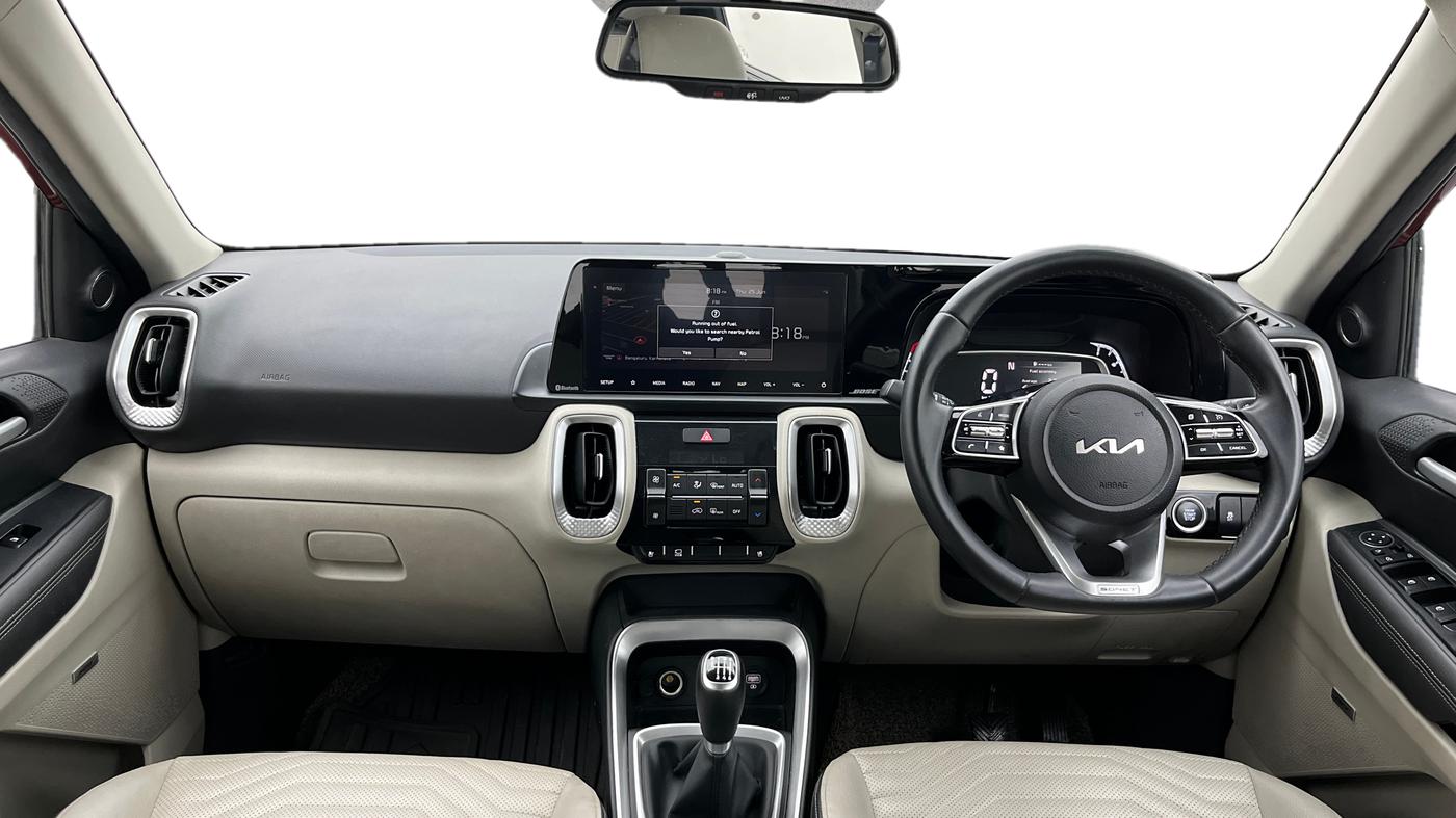 2021 KIA SONET HTX PLUS 1.0 IMT, Petrol, Manual, 50,076 km, Dashboard
