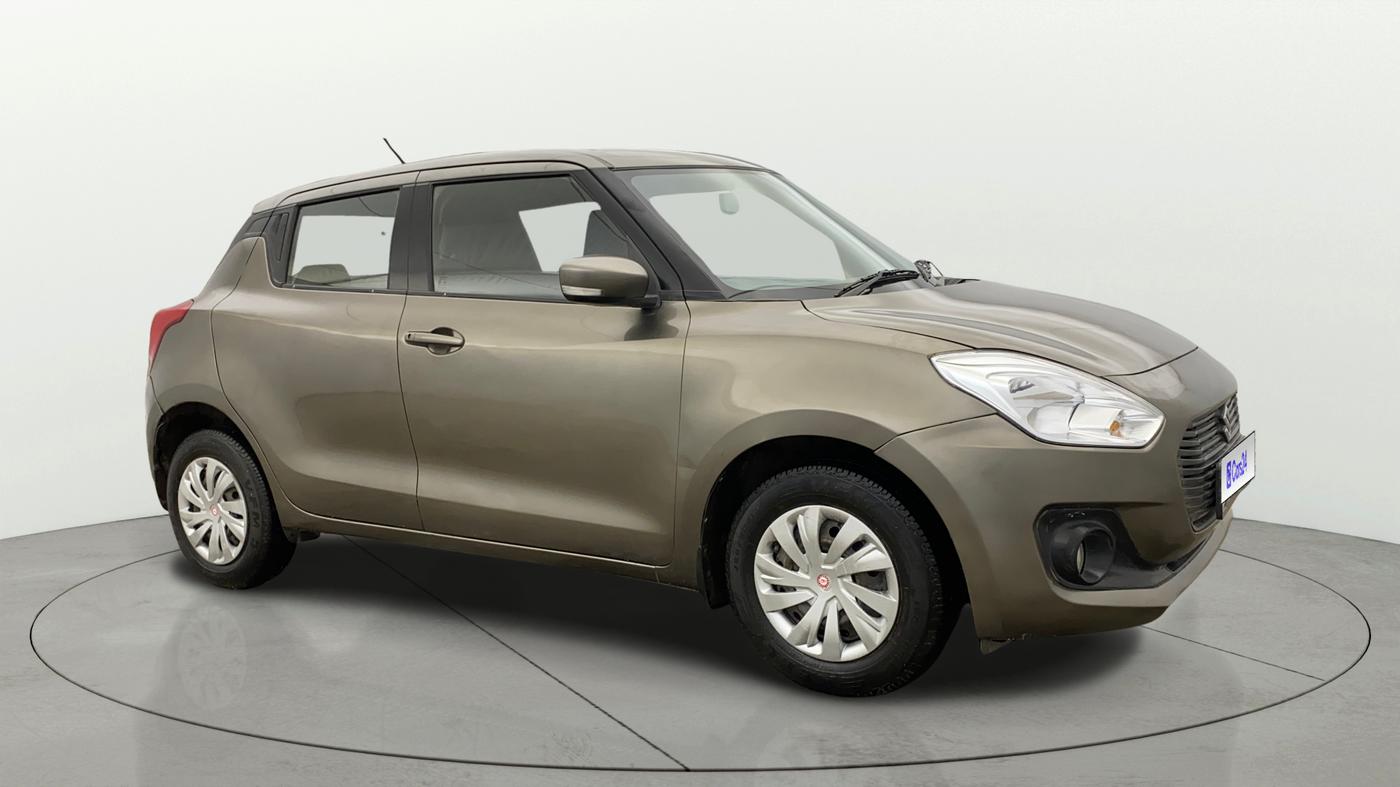 2018 Maruti Swift VXI AMT, Petrol, Automatic, 91,722 km, Right Front Diagonal