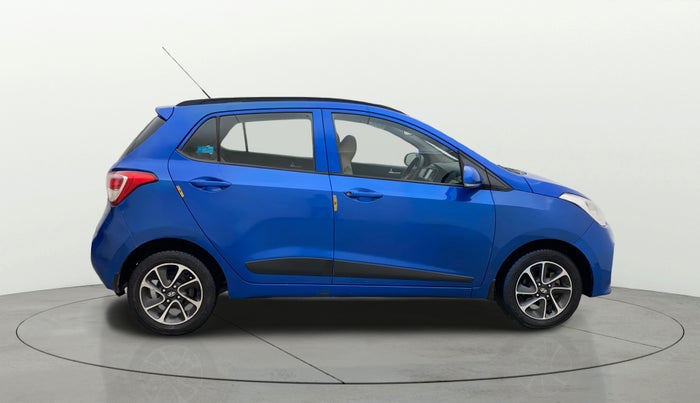 2017 Hyundai Grand i10 SPORTZ (O) AT 1.2 KAPPA VTVT, Petrol, Automatic, 54,807 km, Right Side View