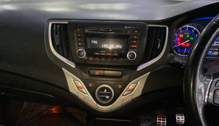 2017 Maruti Baleno ZETA PETROL 1.2, Petrol, Manual, 71,269 km, Air Conditioner