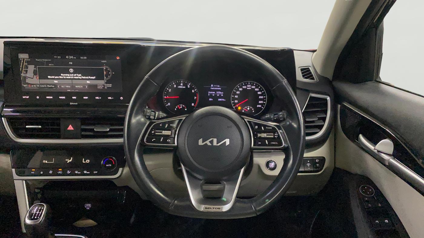2022 KIA SELTOS HTX 1.5 PETROL, Petrol, Manual, 28,668 km, Steering Wheel Close Up