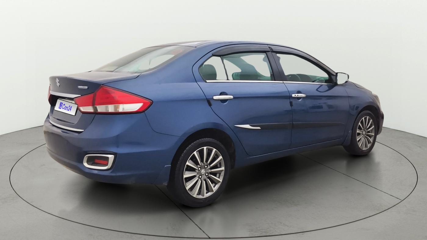 2019 Maruti Ciaz ALPHA 1.5 SHVS PETROL, Petrol, Manual, 87,994 km, Right Back Diagonal