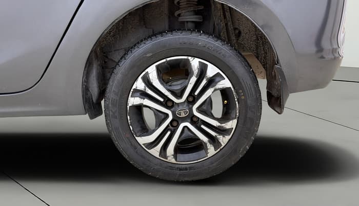 2022 Tata TIGOR XZ PLUS CNG, CNG, Manual, 81,872 km, Left Rear Wheel