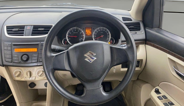 2013 Maruti Swift Dzire VXI, Petrol, Manual, 63,118 km, Steering Wheel Close Up