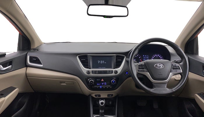 2018 Hyundai Verna 1.6 VTVT SX (O) AT, Petrol, Automatic, 30,228 km, Dashboard