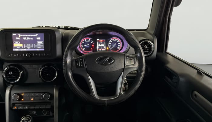 2021 Mahindra Thar LX HT PETROL 4WD MT, Petrol, Manual, 29,447 km, Steering Wheel Close Up