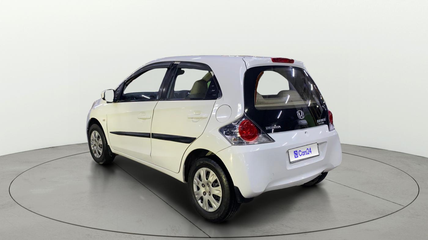 2014 Honda Brio S MT, Petrol, Manual, 83,424 km, Left Back Diagonal
