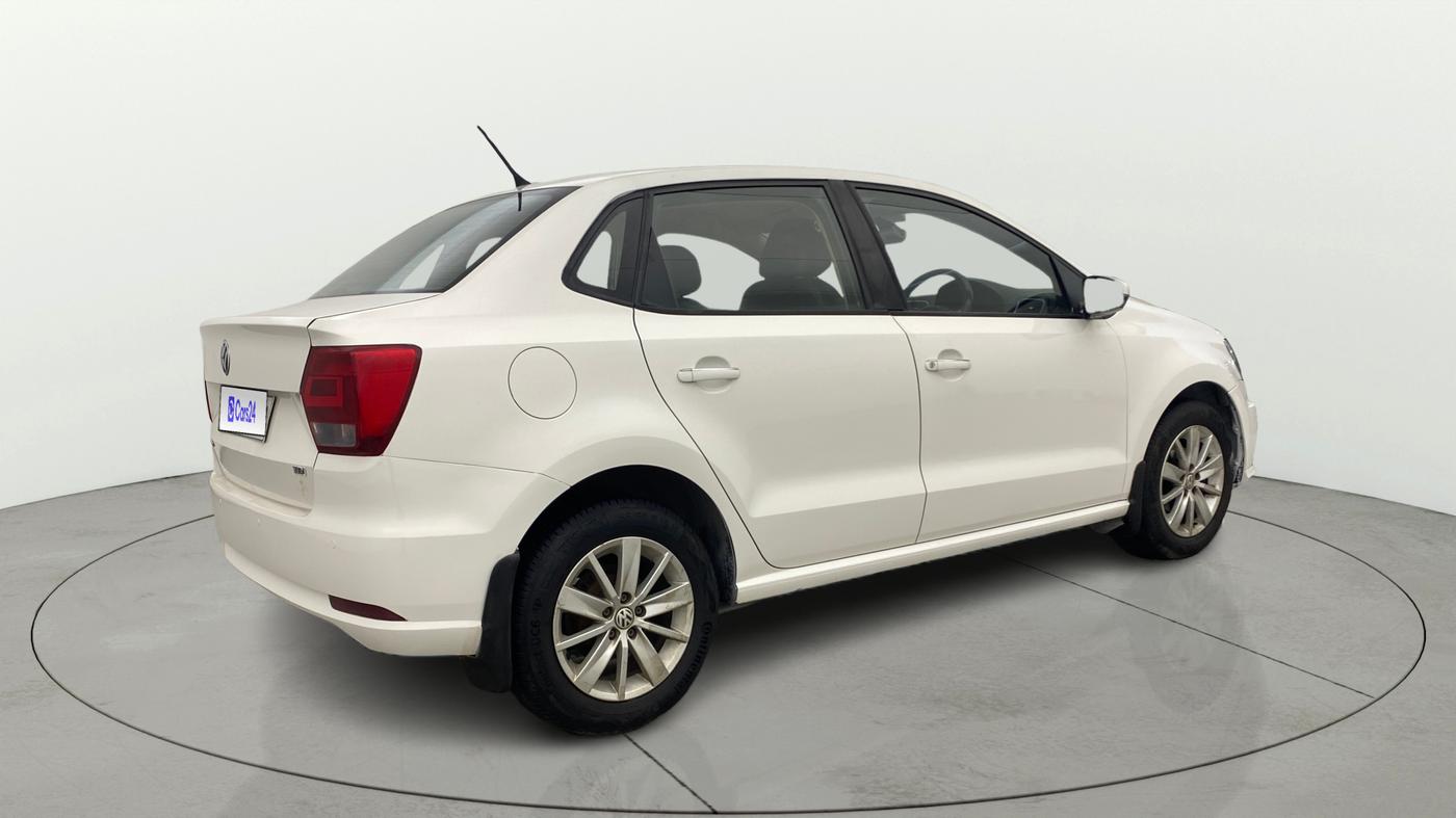 2016 Volkswagen Ameo HIGHLINE1.5L, Diesel, Manual, 80,973 km, Right Back Diagonal