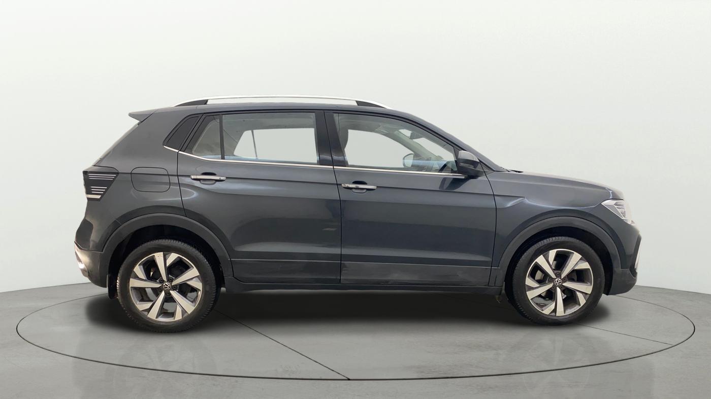 2022 Volkswagen TAIGUN TOPLINE 1.0 TSI MT, Petrol, Manual, 33,574 km, Right Side View
