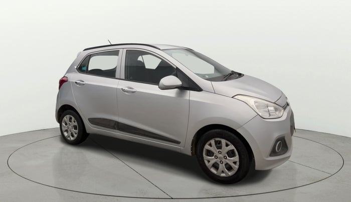2014 Hyundai Grand i10 SPORTZ 1.2 KAPPA VTVT, Petrol, Manual, 33,268 km, Right Front Diagonal