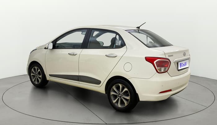 2015 Hyundai Xcent SX AT 1.2 (O), Petrol, Automatic, 8,777 km, Left Back Diagonal