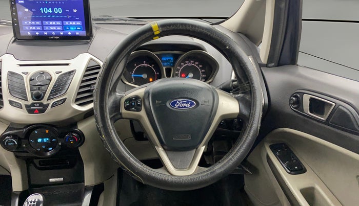2013 Ford Ecosport TITANIUM 1.5L DIESEL, Diesel, Manual, 73,126 km, Steering Wheel Close Up