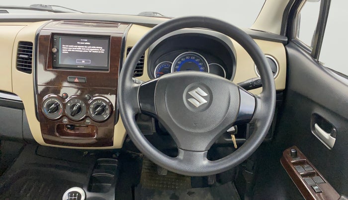 2018 Maruti Wagon R 1.0 VXI, Petrol, Manual, 72,141 km, Steering Wheel Close Up