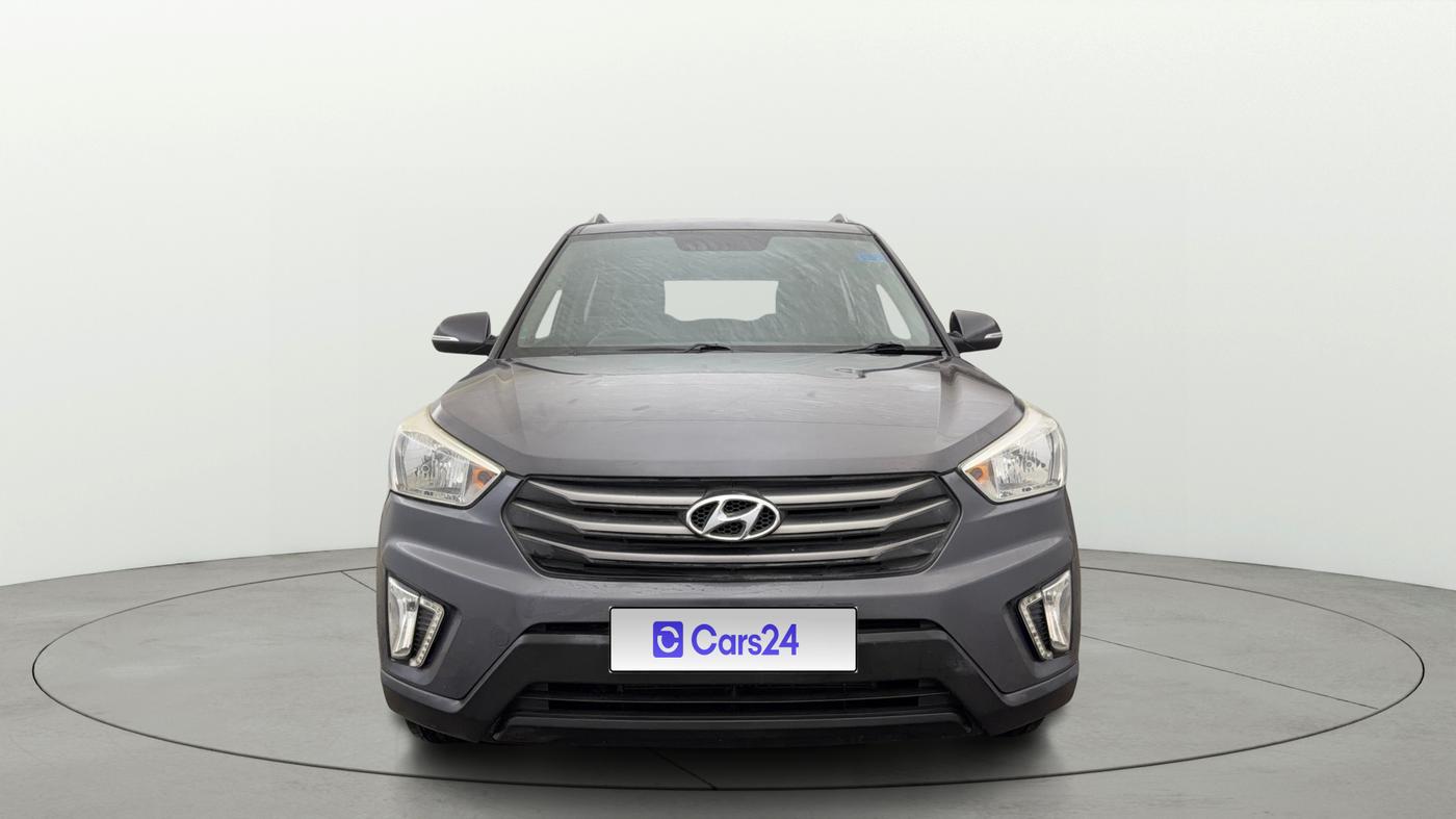 2017 Hyundai Creta E PLUS 1.6 PETROL, Petrol, Manual, 35,875 km, Front