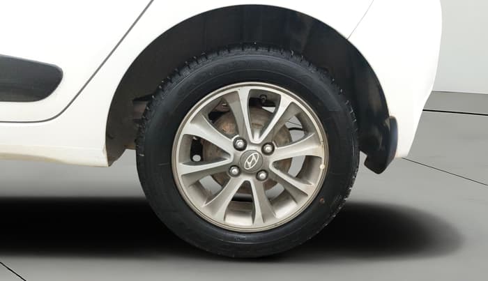 2015 Hyundai Grand i10 ASTA (O) 1.2 KAPPA VTVT, Petrol, Manual, 33,542 km, Left Rear Wheel