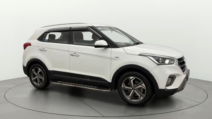 2018 Hyundai Creta SX AT 1.6 PETROL, Petrol, Automatic, 60,293 km, Right Front Diagonal