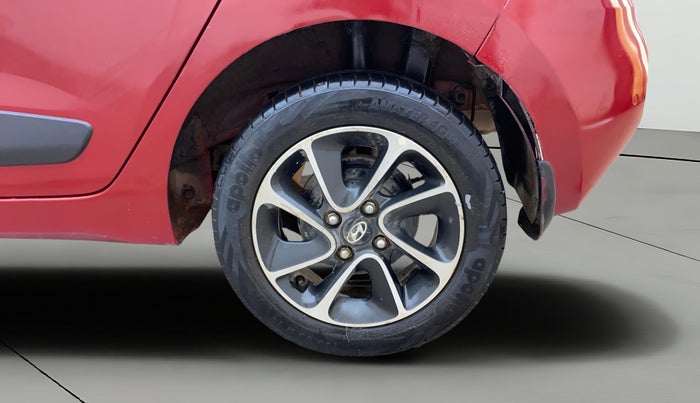 2017 Hyundai Grand i10 SPORTZ (O) AT 1.2 KAPPA VTVT, Petrol, Automatic, 63,246 km, Left Rear Wheel