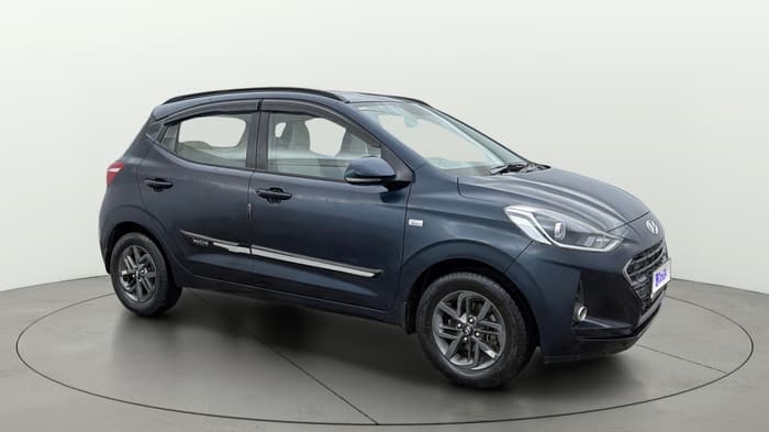 2021 Hyundai GRAND I10 NIOS SPORTZ AMT 1.2 KAPPA VTVT, Petrol, Automatic, 76,841 km, Right Front Diagonal