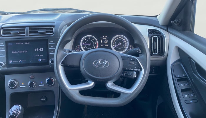 2022 Hyundai Creta E 1.5 DIESEL, Diesel, Manual, 87,746 km, Steering Wheel Close Up