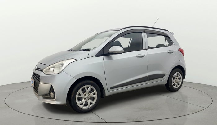 2019 Hyundai Grand i10 SPORTZ 1.2 KAPPA VTVT, Petrol, Manual, 52,441 km, Left Front Diagonal