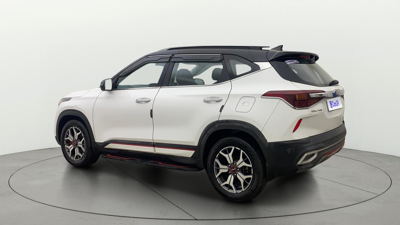 2021 KIA SELTOS GTX PLUS DCT 1.4 PETROL, Petrol, Automatic, 74,490 km, Left Back Diagonal