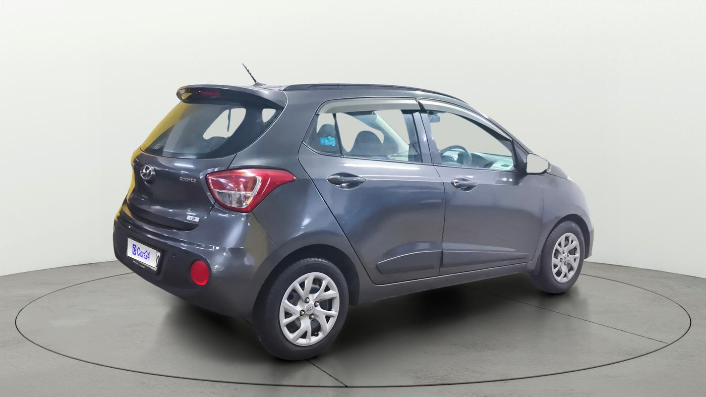 2020 Hyundai Grand i10 SPORTZ 1.2 KAPPA VTVT, CNG, Manual, 49,375 km, Right Back Diagonal