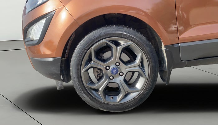 2018 Ford Ecosport TITANIUM 1.5L SPORTS(SUNROOF) DIESEL, Diesel, Manual, 1,42,097 km, Left Front Wheel