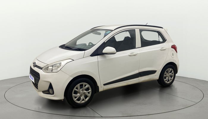 2018 Hyundai Grand i10 SPORTZ 1.2 KAPPA VTVT, Petrol, Manual, 54,908 km, Left Front Diagonal