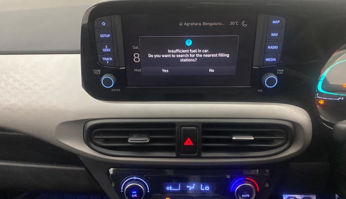 2023 Hyundai EXTER SX(O) CONNECT 1.2 AMT, Petrol, Automatic, 52,517 km, Air Conditioner