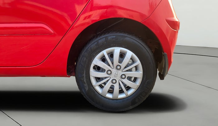 2013 Hyundai i10 SPORTZ 1.2 AT, Petrol, Automatic, 18,270 km, Left Rear Wheel