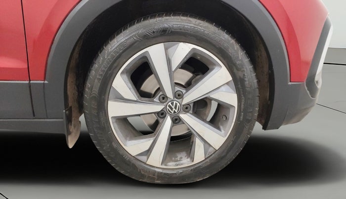 2022 Volkswagen TAIGUN TOPLINE 1.0 TSI MT, Petrol, Manual, 76,808 km, Right Front Wheel