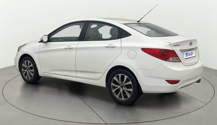 2013 Hyundai Verna FLUIDIC 1.6 VTVT SX, Petrol, Manual, 92,274 km, Left Back Diagonal