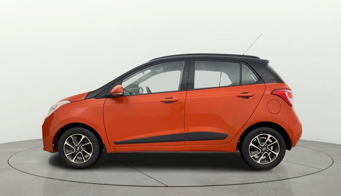 2018 Hyundai Grand i10 SPORTZ (O) AT 1.2 KAPPA VTVT, Petrol, Automatic, 59,569 km, Left Side