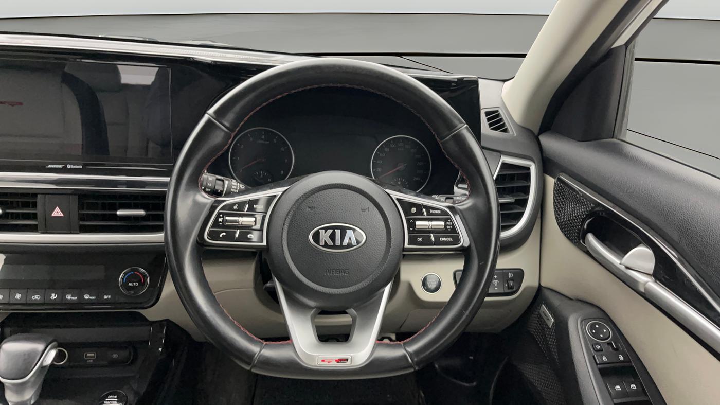 2020 KIA SELTOS GTX PLUS DCT 1.4 PETROL, Petrol, Automatic, 77,156 km, Steering Wheel Close Up