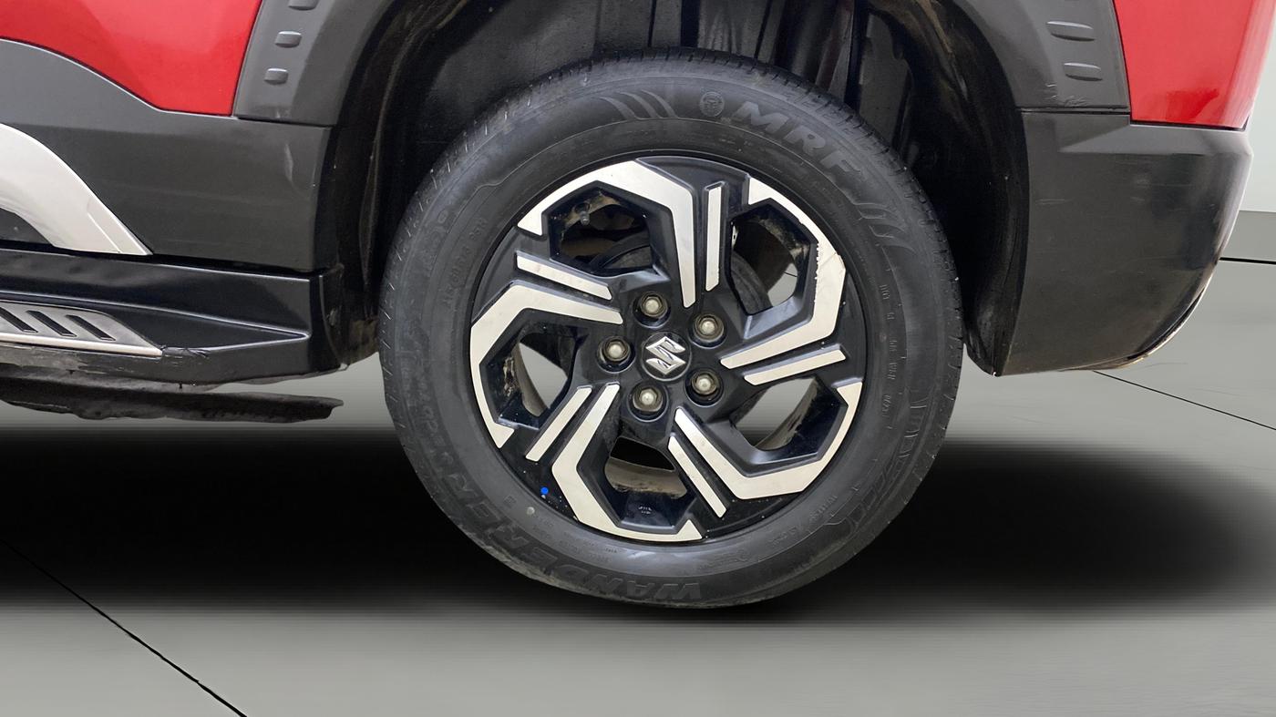2023 Maruti BREZZA ZXI + SMART HYBRID DUAL TONE, Petrol, Manual, 39,742 km, Left Rear Wheel