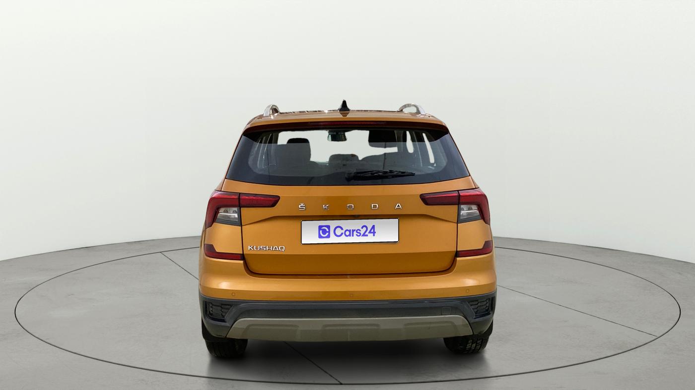 2021 Skoda KUSHAQ AMBITION 1.0L TSI AT, Petrol, Automatic, 45,058 km, Back/Rear