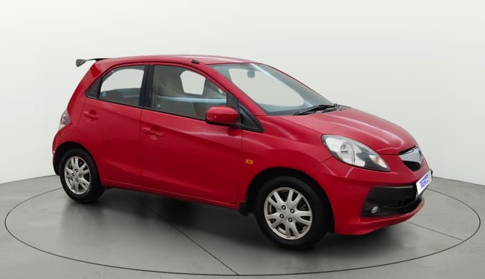 2015 Honda Brio V MT, Petrol, Manual, 86,210 km, Right Front Diagonal