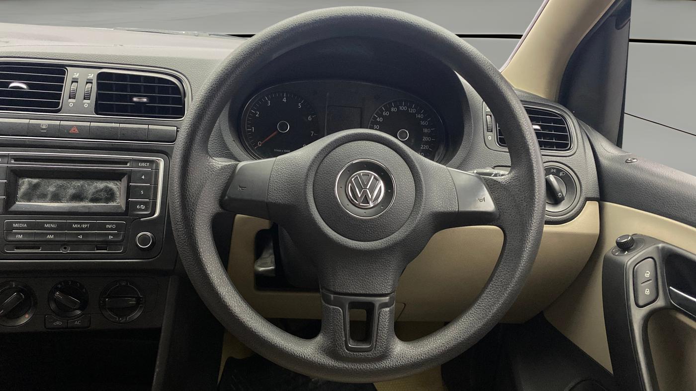2013 Volkswagen Polo COMFORTLINE 1.2L PETROL, Petrol, Manual, 69,631 km, Steering Wheel Close Up