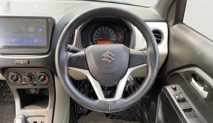 2024 Maruti New Wagon-R VXI 1.0 AMT, Petrol, Automatic, 8,858 km, Steering Wheel Close Up