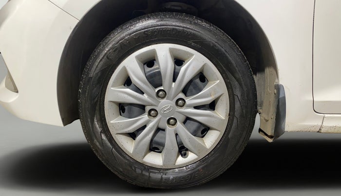 2018 Hyundai Verna 1.4 E PETROL, Petrol, Manual, 75,307 km, Left Front Wheel