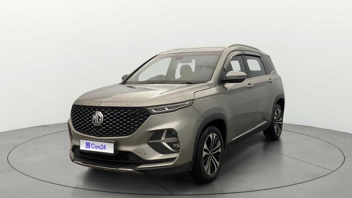 2021 MG HECTOR PLUS SMART 2.0 DIESEL TURBO MT 7-STR, Diesel, Manual, 87,830 km, Left Front Diagonal