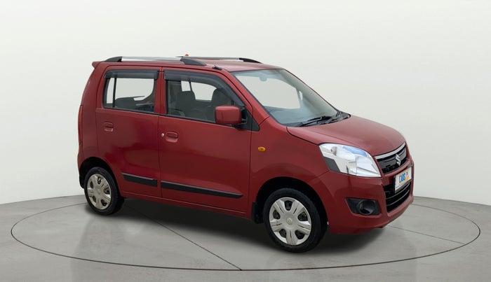 2018 Maruti Wagon R 1.0 VXI AMT, Petrol, Automatic, 52,248 km, Right Front Diagonal