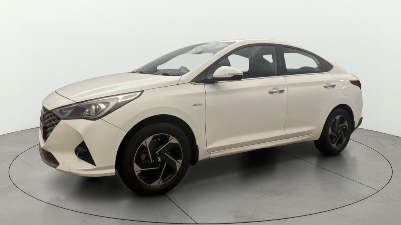 2019 Hyundai Verna 1.6 VTVT SX + AT, Petrol, Automatic, 74,540 km, Left Front Diagonal
