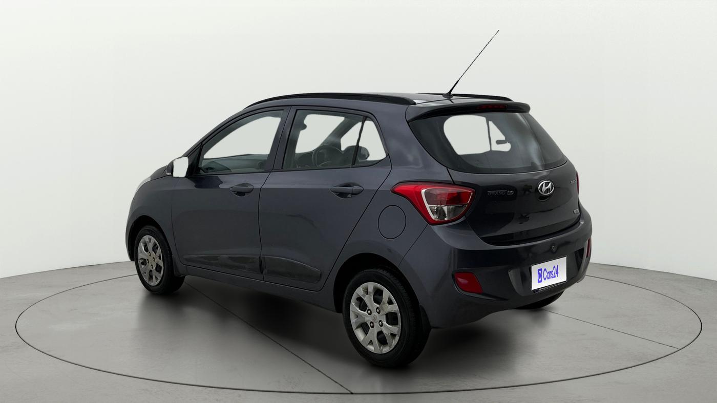 2016 Hyundai Grand i10 SPORTZ 1.2 KAPPA VTVT, Petrol, Manual, 29,026 km, Left Back Diagonal