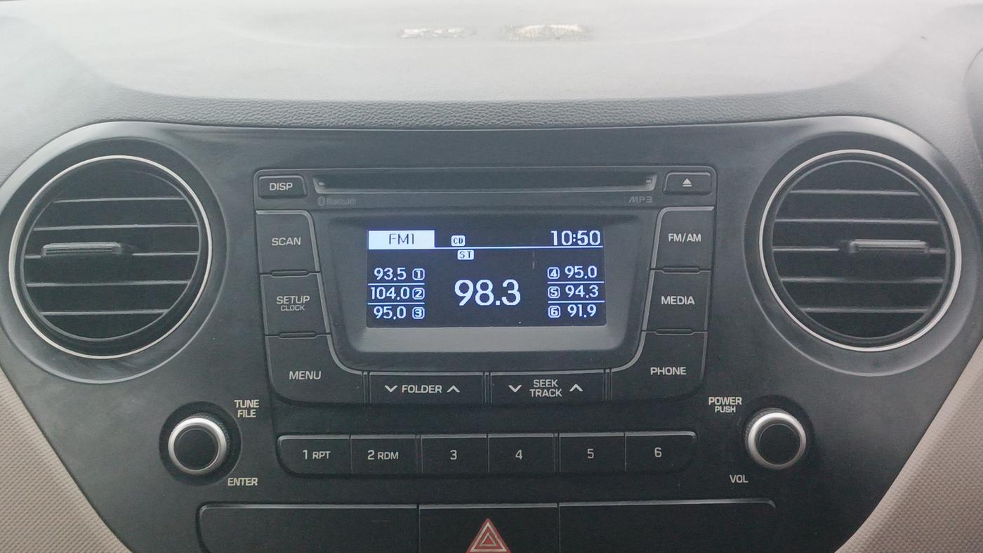 2015 Hyundai Grand i10 SPORTZ 1.2 KAPPA VTVT, Petrol, Manual, 67,581 km, Air Conditioner