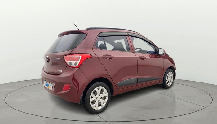2015 Hyundai Grand i10 SPORTZ 1.2 KAPPA VTVT, Petrol, Manual, 78,560 km, Right Back Diagonal