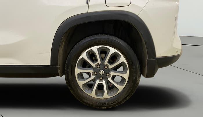 2022 Maruti Grand Vitara ALPHA SMART HYBRID AT, Petrol, Automatic, 34,828 km, Left Rear Wheel