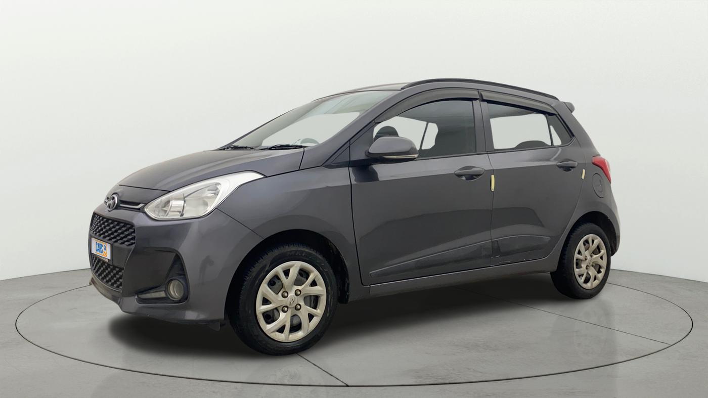 2020 Hyundai Grand i10 SPORTZ 1.2 KAPPA VTVT, Petrol, Manual, 34,779 km, Left Front Diagonal